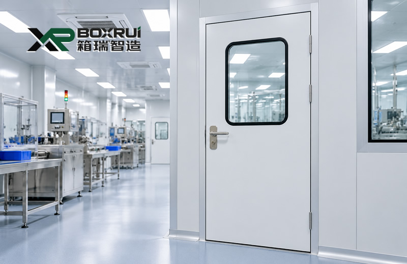 Steel Door with Vision Panel