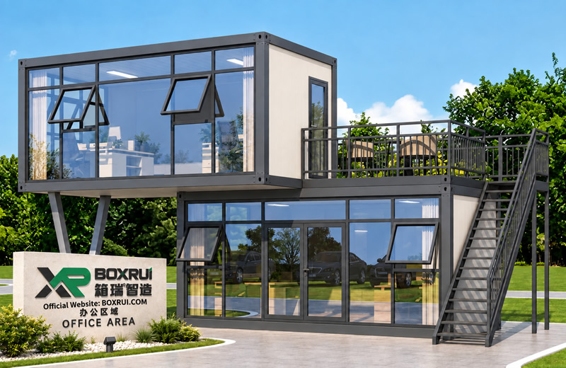 Flat-Pack Container House - gallery view