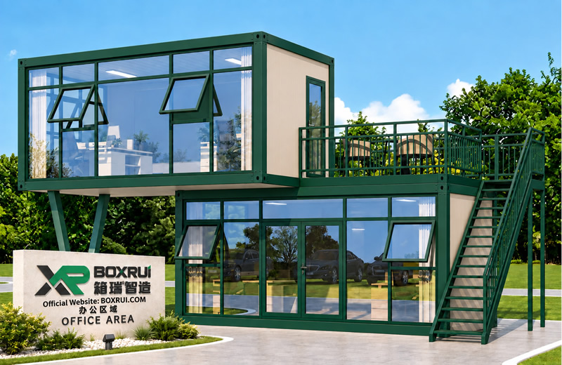 Flat-Pack Container House - gallery view