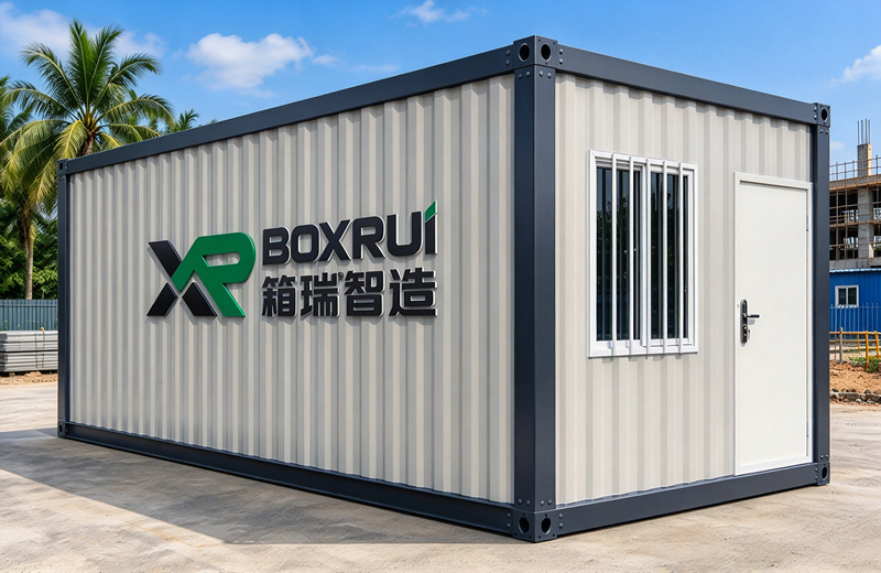 Flat-Pack Container House(Flat Panel) - gallery view