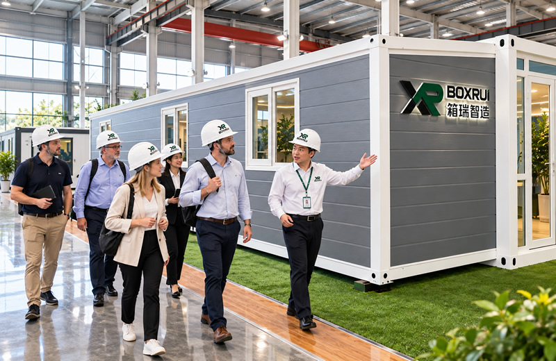 Flat-Pack Container House - BOXRUI product